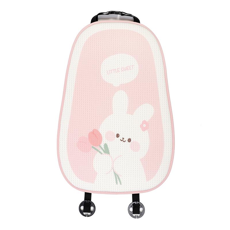 Tulip Little Bear Universal Car Seat Cushion - Cartoon, Cute, Non-Slip & Comfortable for All Seasons.