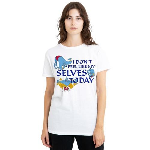 Aladdin Womens/Ladies I DonÂ´t Feel Like My Selves Today Genie T-Shirt