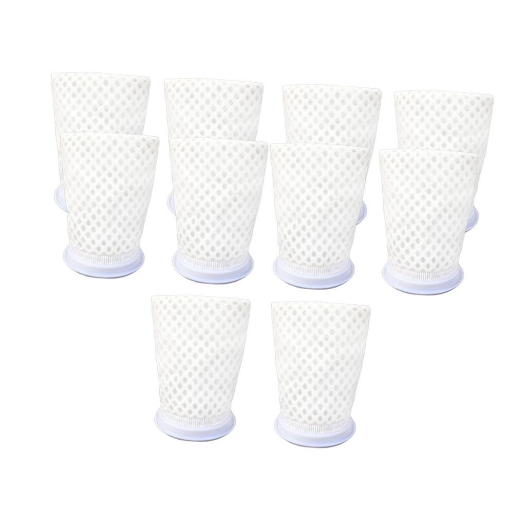 10x Aquarium Filter Bag Sump Filter Bags Sturdy Reusable Efficient Wet Dry