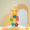 Infant Car Seat Hanging Toy With Plush Material And Interactive Sound For Newborns