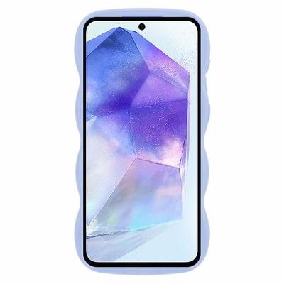 Séria XL pre Samsung Galaxy A54 5G Puzdro Mäkký TPU Ochranný Kryt na Telefón Tvar Vlnového Rámu