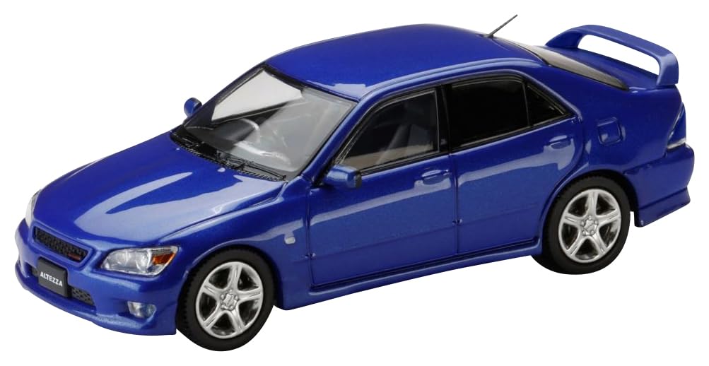 

scale Toyota Altezza RS200 1998 with genuine Blue Mica 1/64 (E10) options,