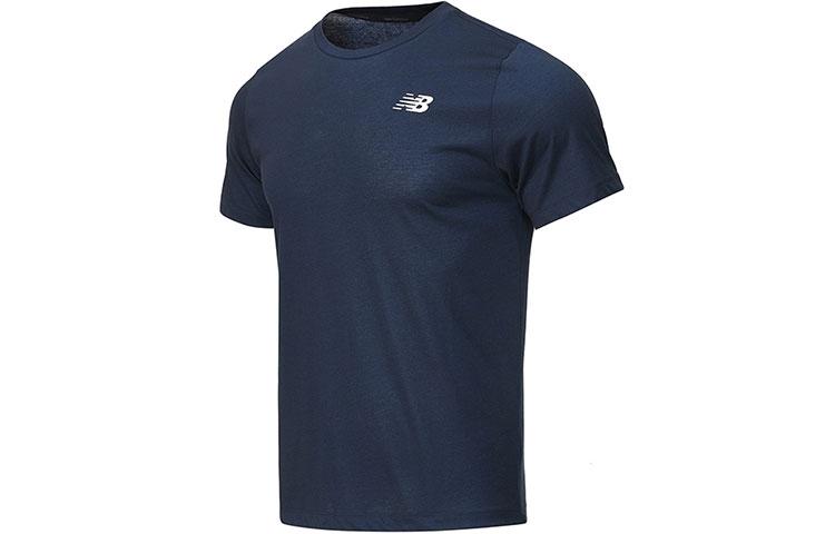 New Balance T Shirt Men s Navy Blue AMT11070-ECL M