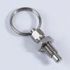 4 Pcs Pull Ring Indexing Plunger Non Lock-Out Knob Plunger Stainless Steel Spring-Loaded Plunger Mechanic Accessories