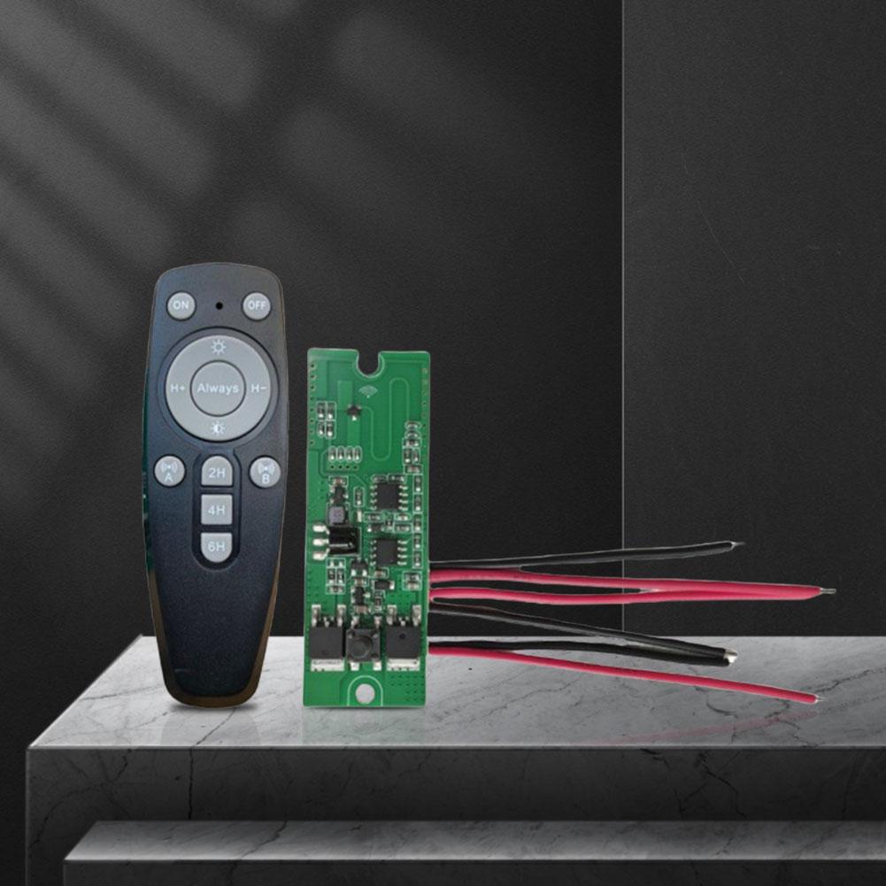 3.2V 3.7V Remote Control Solar Lamp Controller Module Radar Human Body Sensing Solar Street Light Control Panel