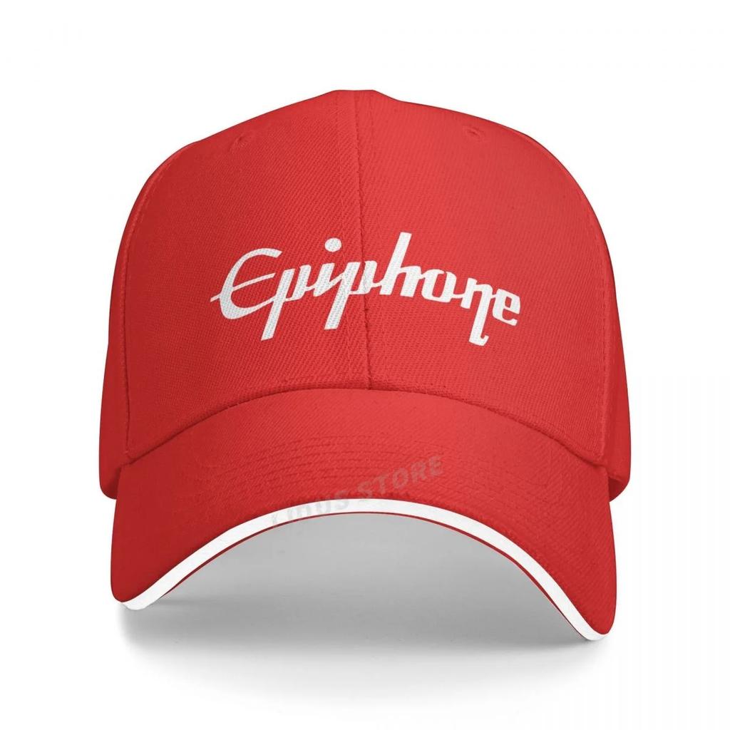 New Popular Epiphone Guitars Logo Unisex Baseball Cap Fashion Brand Guitar Lover Hat Unisex Women Adjustable Music Cap
