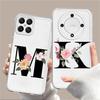 Flower Letters Case for Honor 90 Lite X9a X7b X8 X8b X9b X8a Soft Phone Cover