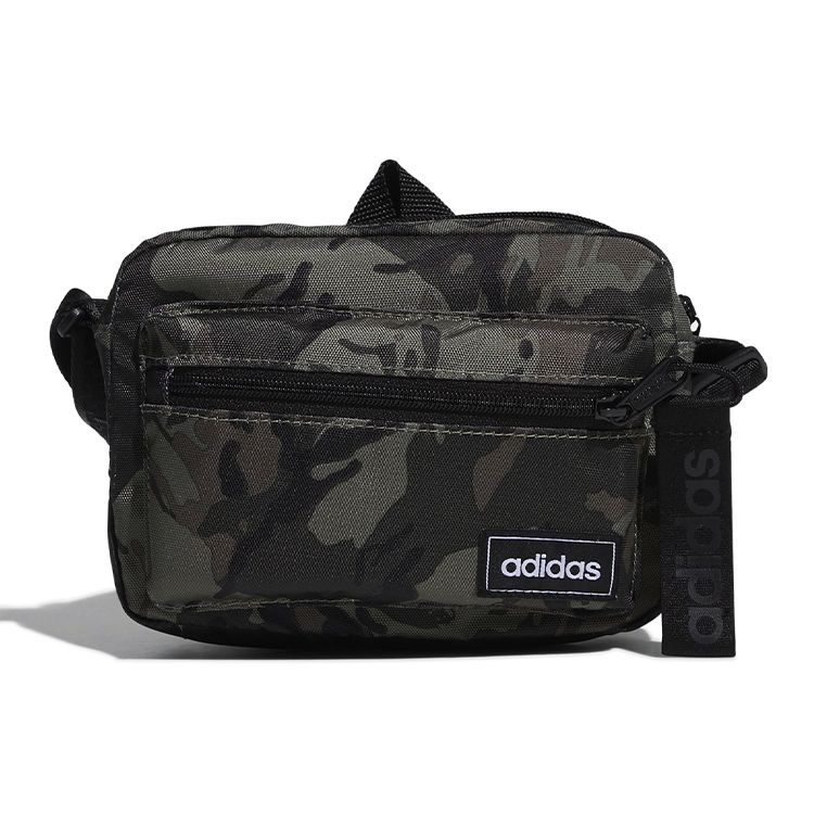 Adidas Sports Polyester Crossbody Shoulder Bag Unisex Bags Black GE6147 Black