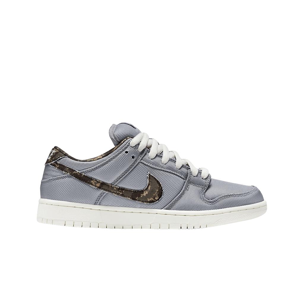 Nike Sb Dunk Low Pro Wolf Grey Digi Camo