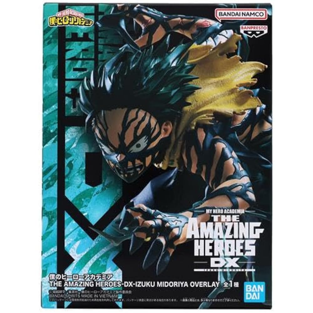 My Hero Academia: The Amazing Heroes DX IZUKU MIDORIYA OVERLAY Midoriya Izuku Figure