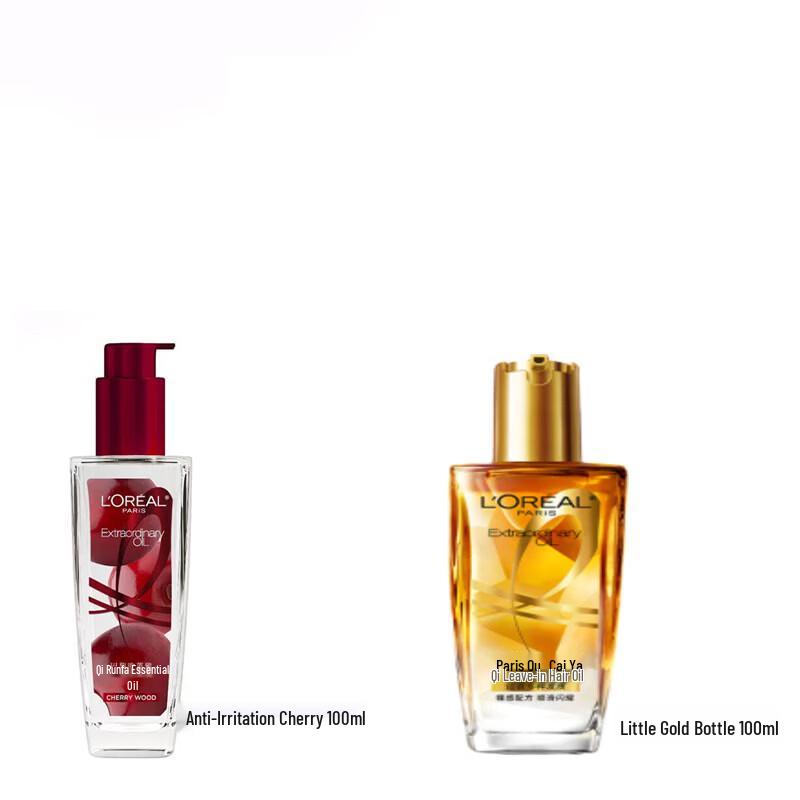 L Oréal Anti-Frizz Hair Oil Duo Set