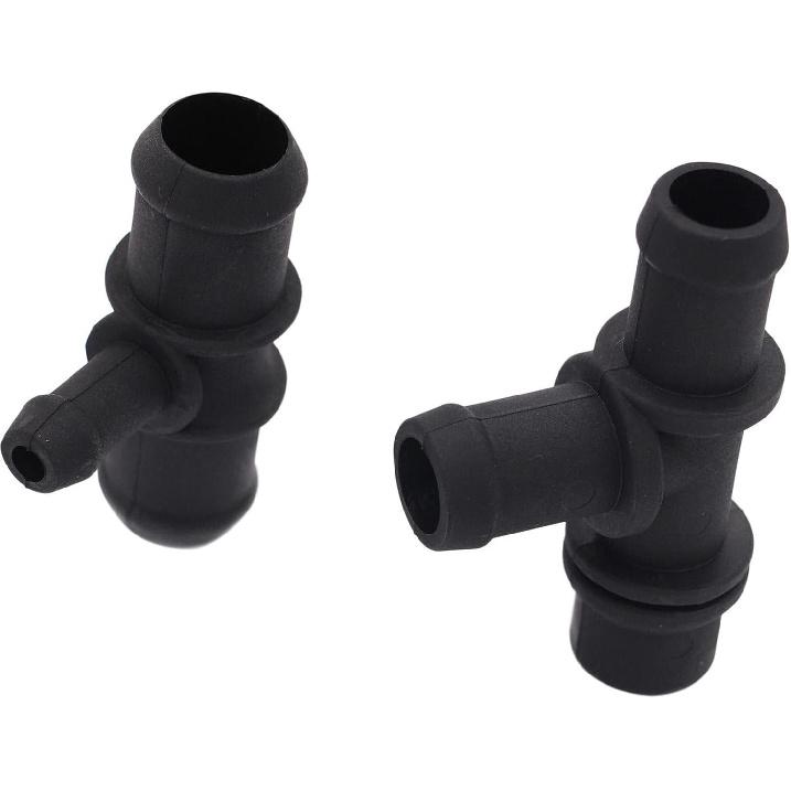Hconcet 2PCS HVAC Heater Hose Tee Connector Fit Compatible with 2010-2013 Ford Transit Connect 2.0L 9T1Z18472C KH623 9T1Z-18472-C