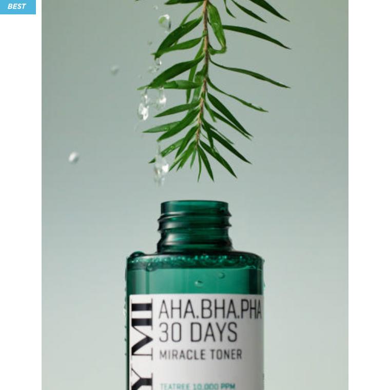 SOME BY MI AHA BHA PHA 30 Days Miracle Toner 30ml | Travel Size Exfoliating Toner