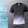 Herren Schnelltrocknendes Mesh Sport-T-Shirt - Eisseide Kurzarm für Laufen, Fitness, Badminton, Basketball, Sommerbekleidung