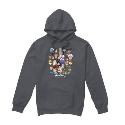 Avatar: The Last Airbender Mens Chibi Group Hoodie