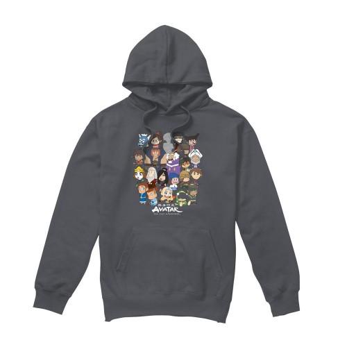 Avatar: The Last Airbender Mens Chibi Group Hoodie