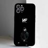 Coque de téléphone pour rappeur NF pour iPhone 17,16,15,14,13,12,11,Pro,XS,Max,XR,Plus,E,SE4,Mini Housse souple noire