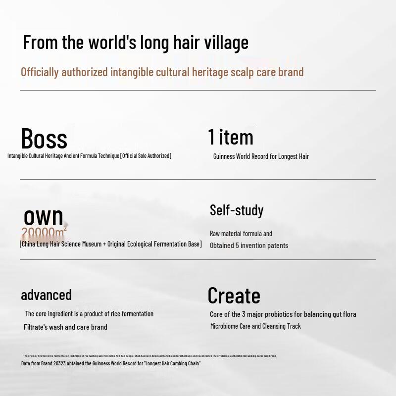 Changfa Xiaozhai Fermented Rice Water Anti-Dandruff Shampoo
