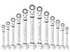 Car Flex Head Ratcheting Wrench Set- 8-17mm Metric Ratchet Combination Wrenches CrV Gear Spanner Ratchet Wrench Set Tools Amagi
