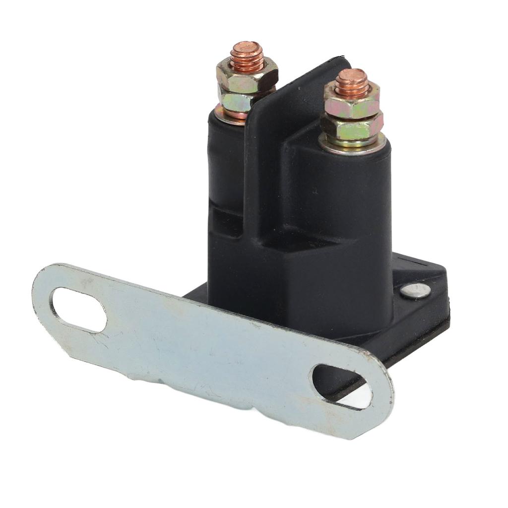 Lawn Mower Relay ABS Shell Brass Coil Starter Solenoid Relay for Vehicle Home Appliances 12V 4.8W