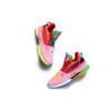 Li Ning WOW 7 Dämpfung Rutschfest Abriebfest Niedrig geschnitten Basketballschuhe Herren Pink ABAN079-9