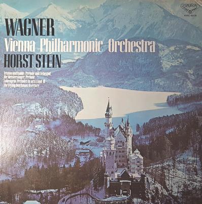 LP Record HORST STEIN WIENER PHILHARMONIKER  Wagner Overtures And Preludes K15C9018 LONDON 1980 Japan Obi Classical Used