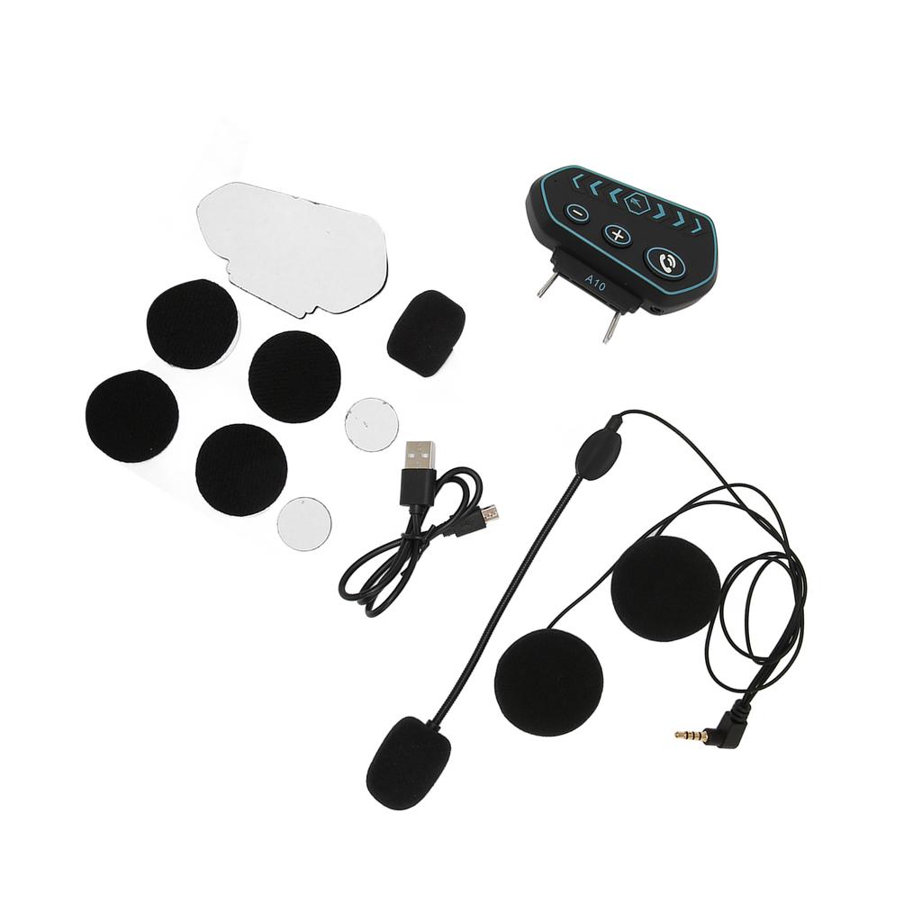 5.0 Motorcycle Helmet Hdset Waterproof Stereo Music Handsfree Call GPS Noise Reduction for Cycling Motorcycling