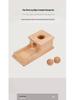 Montessori Wooden Toddler Learning & Sensory Building Blocks Box