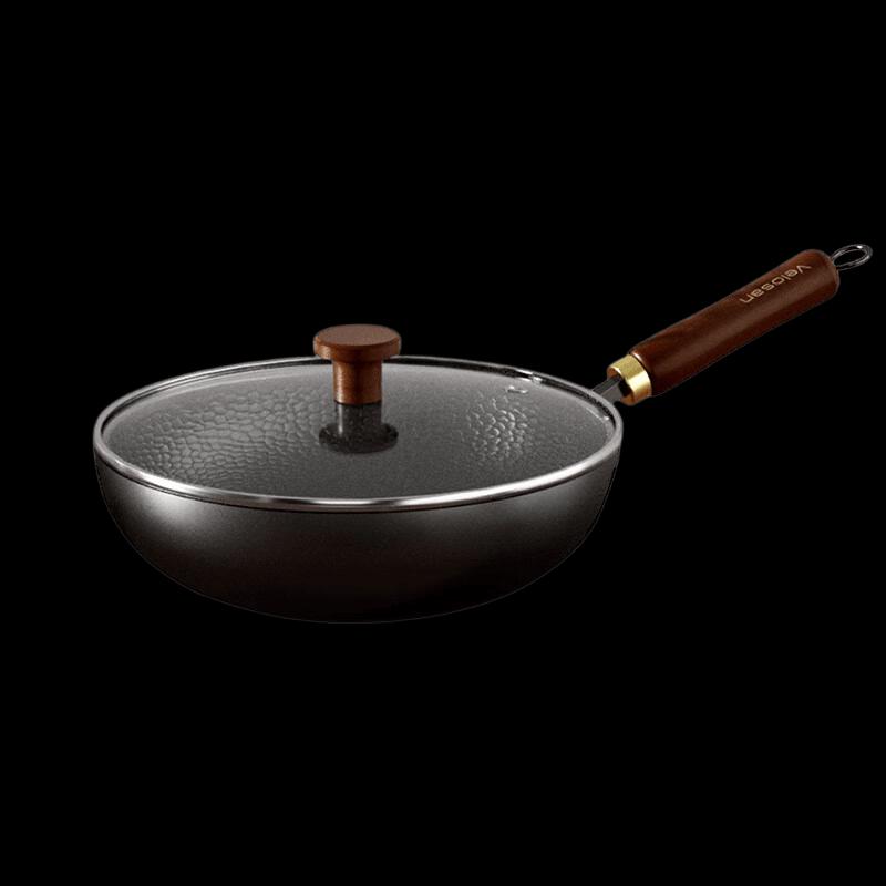Velosan 32cm Hammered Iron Wok