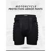 Motorcycle Riding Pants Anti-fall Motorbike Shorts Shock-absorbing Outdoor Sport Protective Gears Thigh Hip Protection Pants