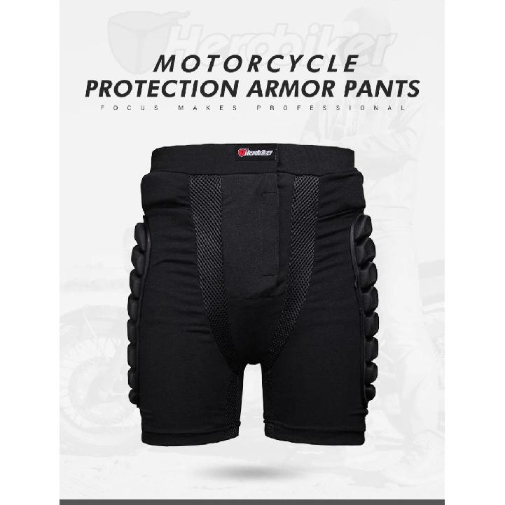 Motorcycle Riding Pants Anti-fall Motorbike Shorts Shock-absorbing Outdoor Sport Protective Gears Thigh Hip Protection Pants