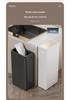 Double-Lid Large Capacity Trash Can for Kitchen, Public, Outdoor & Commercial Use