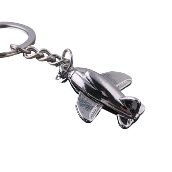 Брелок Реалистичный Дизайн Истребителя Брелок Легкий Портативный Обтекаемый Самолет Брелок Многофункциональный