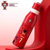 Portugal Nationaal Team Handgeschilderde Sterspeler Geïsoleerde Waterfles