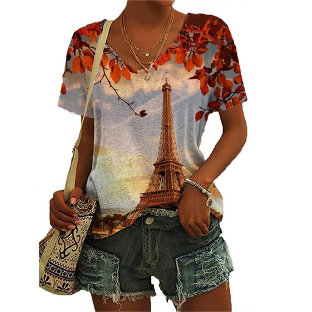 Scenic Iron Tower 3D картина с забавным узором — фото 7