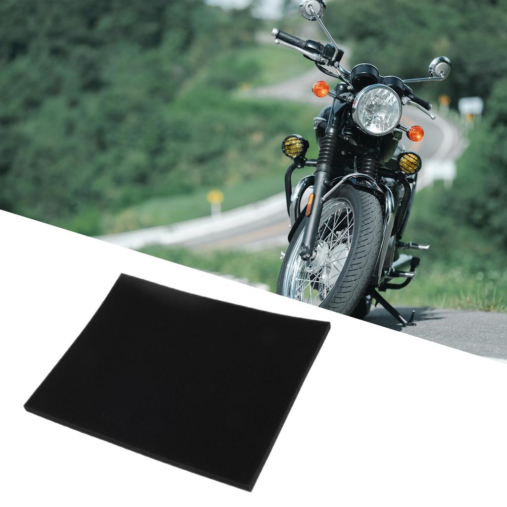 BULLSPANN Motorcycle Air Air Filter Air Filter Foam Pad Cut to Use 300x250mm Black
