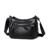 2023 Korean Style Soft PU Leather Multi-Layer Shoulder Bag - Large Capacity, Fashionable, Versatile Women's Messenger Bag