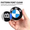 For BMW 1 W E82 for E39 E46 E30 E36 G20 bmw E87 E60 E90 Ac 74mm 82mm Hood Emblem Car Front Bonnet Logo Trunk Cover Badge car sticker