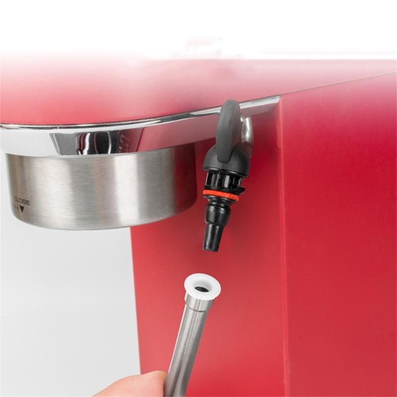 Ångmunstycke i rostfritt stål Kaffetillbehör Enkel installation Lämpligt för att förbättra kaffebryggningsupplevelsen