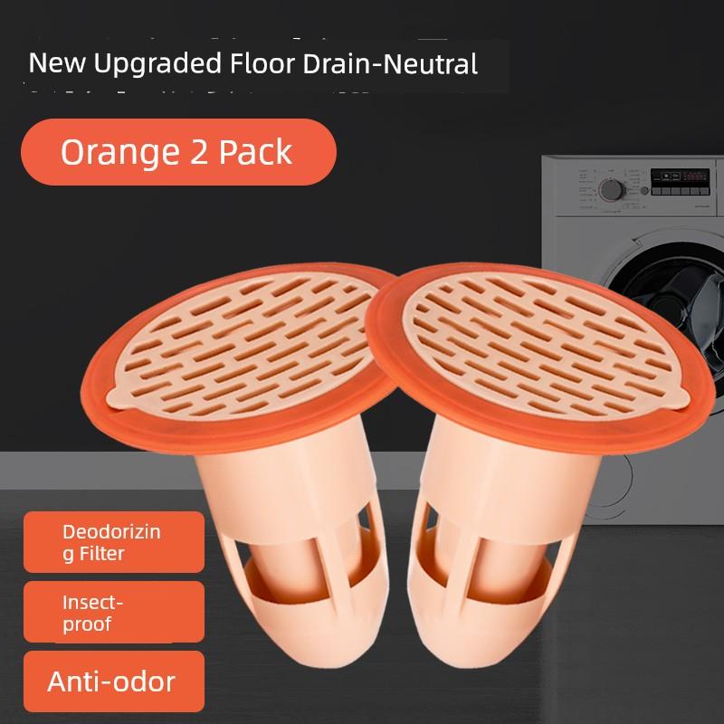 Floor Drain Odor Preventer Toilet Sewer Anti-Odor Plug Sealing Cover Downcomer Insect-Proof Deodorant Handy Gadget X