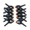 10pcs 6 inch Popular black Wood Working Clip Plastic DIY Clamp