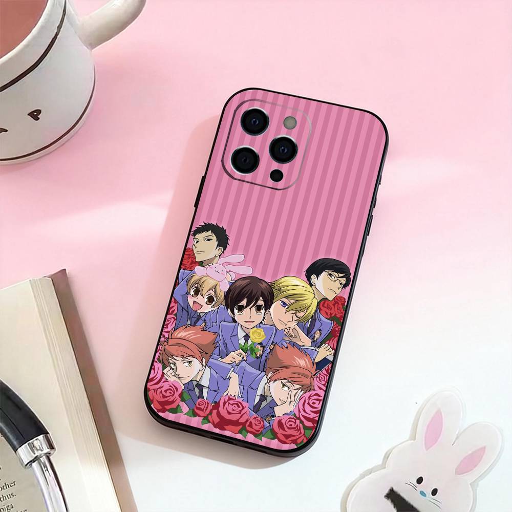 Anime Ouran High School Host C-Club Phone Case Silicone Soft For IPhone 17,16,15,14,13,12,11,XS,Plus Pro Max
