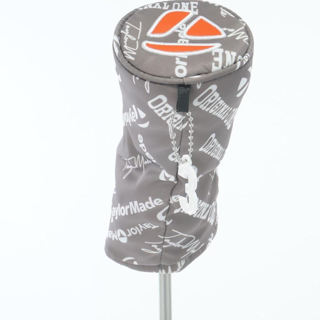 TaylorMade Icon Graphic Utility Headcover, Acid Brown, Unisex, TL598 25FW