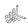 5pcs Stainlesss Steel L-shaped Corner Code 90 Degree Right Angle Bracket Furniture Stable Connector Accessories 20-50mm