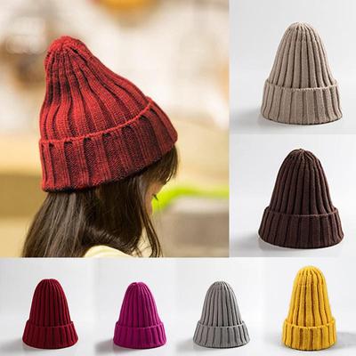 Gestrickte Kinder Beanie Mütze Säugling Neugeborenes Baby Junge Mädchen Mütze Warme Kinder Baby Herbst Winter Mädchen Mütze Für Kinder Kleinkind Bonnet Cap