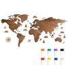 World map of countries with accessories 120cm World map for wall for children
