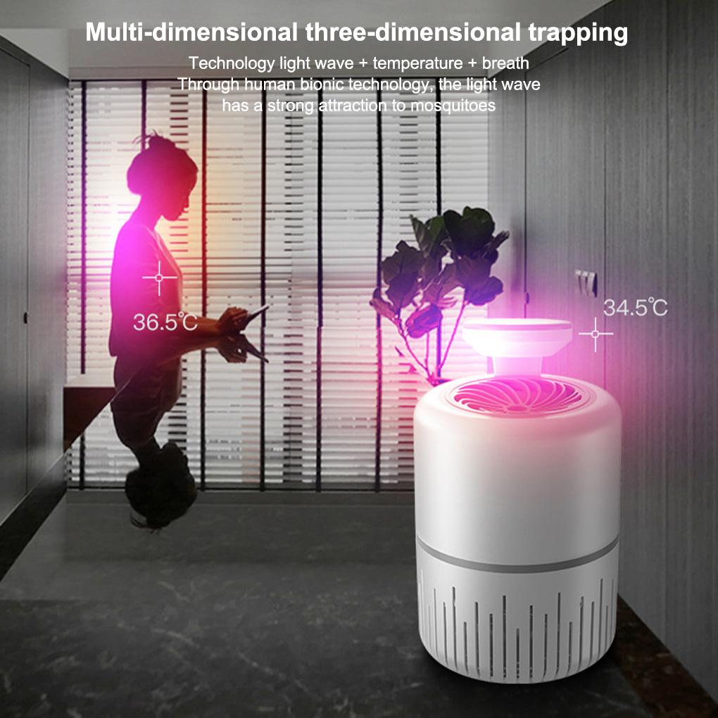 Electric Shock Lamp LED Outdoor Fly Control Machine Surrounding Light Low-noise Insects Electronic Lighting Household