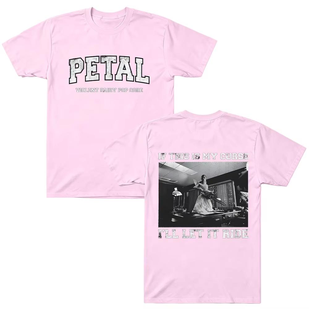 2026 Summer Hot Sale Petal Core Album Merch Graphic T Shirts Men Women Hip Hop Fashion T Shirt Breathable Streetwear Casual Tees