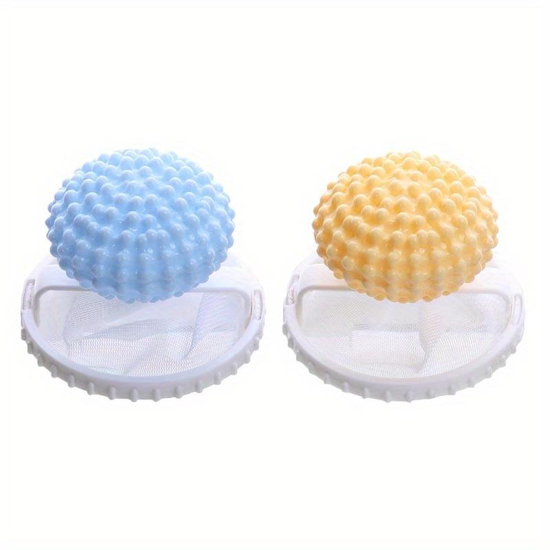 1/2pcs Reusable Pet Hair Remover, Laundry Mesh Bag with Floating Filter, Power-Free Household Cleaning Tool, Hairball