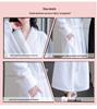 Comfortable Flannel Bathrobe: Thick Long Robe for Women & Couples In Autumn/Winter